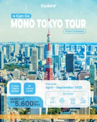 Jepang Mono Tokyo Tour 4D3N